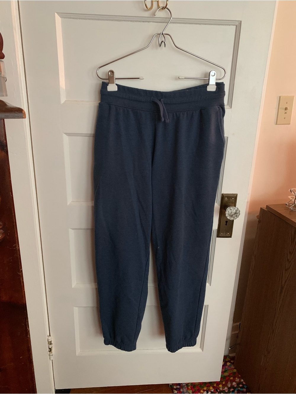 Jockey Pre-owned Made in India Unwind Lounge Navy Blue Jogger Sweatpants